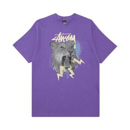 Stussy: Фиолетовая футболка 