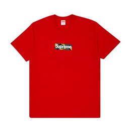 Supreme: Красная футболка  Box Logo