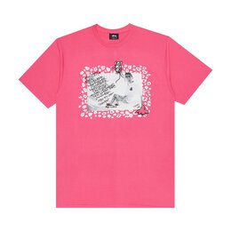 Stussy: Розовая футболка