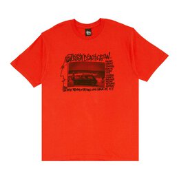 Stussy: Красная футболка 