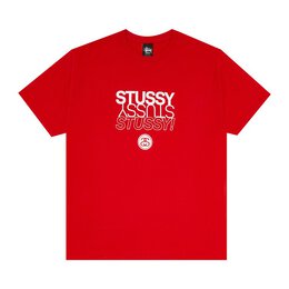 Stussy: Красная футболка 