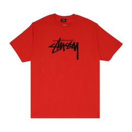 Stussy: Красная футболка 