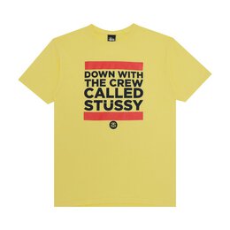 Stussy: Жёлтая футболка