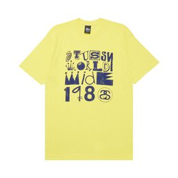 Stussy: Жёлтая футболка