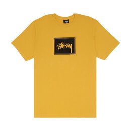 Stussy: Жёлтая футболка 