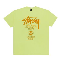 Stussy: Жёлтая футболка 