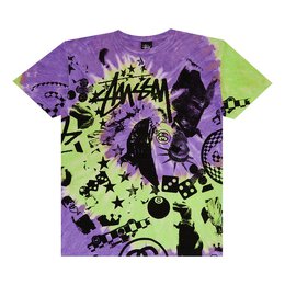 Stussy: Фиолетовая футболка 