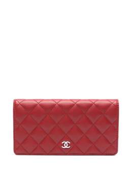 CHANEL Pre-Owned: Красный кошелёк 