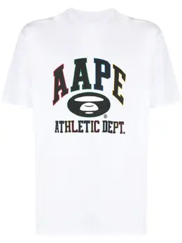 AAPE BY *A BATHING APE®: Футболка с принтом 