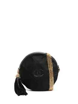 CHANEL Pre-Owned: Чёрная сумка 