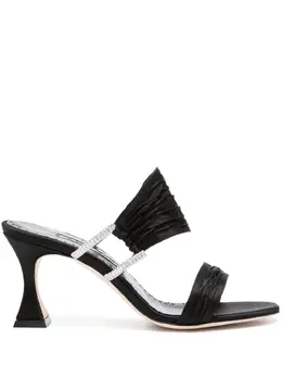 Manolo Blahnik: Чёрные сандалии 