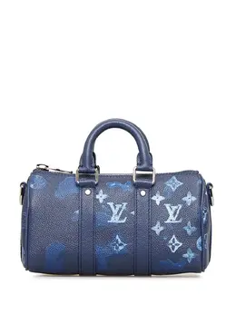 Louis Vuitton Pre-Owned: Голубая сумка