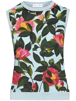 Oscar de la Renta: Голубая майка 