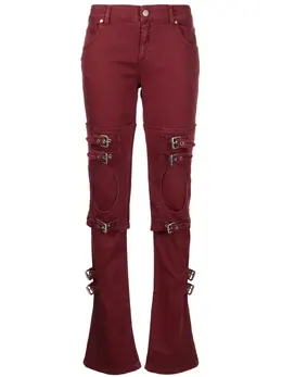 Blumarine: Красные джинсы 