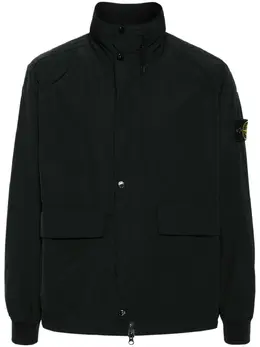 Stone Island: Чёрная куртка  Compass