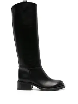 Lanvin: Чёрные ботинки 