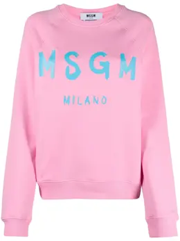 MSGM: Свитшот с принтом 