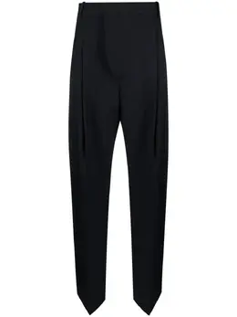 Victoria Beckham: Голубые брюки 