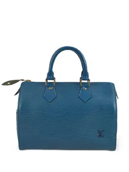 Louis Vuitton Pre-Owned: Голубая сумка