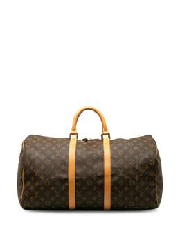 Louis Vuitton Pre-Owned: Коричневая сумка