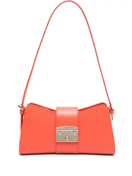 Furla: Оранжевая сумка  Metropolis