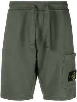 Stone Island: Хлопковые шорты  Compass