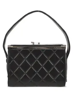 CHANEL Pre-Owned: Чёрная сумка 