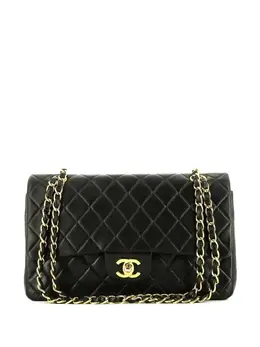 CHANEL Pre-Owned: Чёрная сумка 