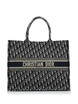 Christian Dior Pre-Owned: Синяя сумка-шоппер