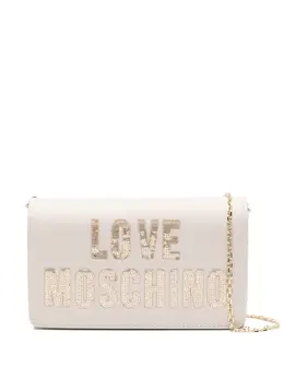 Love Moschino: Белая сумка 