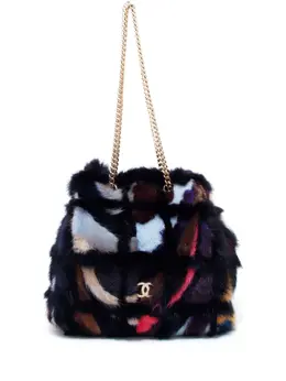 CHANEL Pre-Owned: Чёрная сумка 