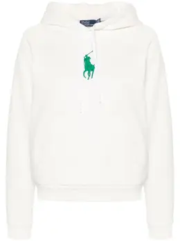 Polo Ralph Lauren: Белая толстовка 