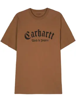 Carhartt WIP: Хлопковая футболка 