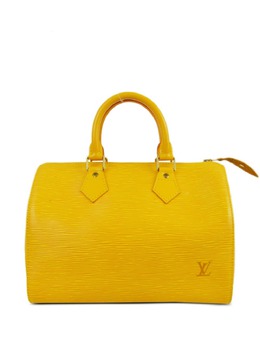 Louis Vuitton Pre-Owned: Жёлтая сумка