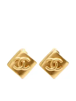 CHANEL Pre-Owned: Серьги 