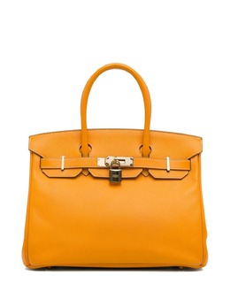 Hermès Pre-Owned: Оранжевая сумка 