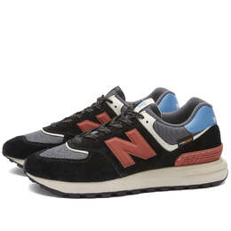 New Balance: Чёрные кроссовки 