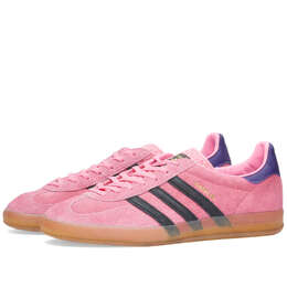 Adidas: Розовые кроссовки  Gazelle Indoor