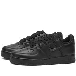 Nike: Чёрные кроссовки  Air Force 1 Low Retro