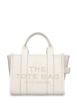 MARC JACOBS: Серебристая сумка-шоппер The Small Tote