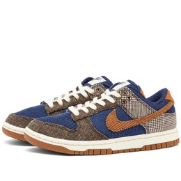 Nike: Синие кроссовки  Dunk Low Premium