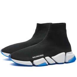 Balenciaga: Чёрные кроссовки  Speed.2