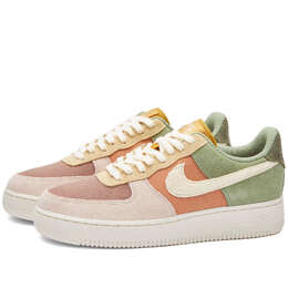 Nike: Зелёные кроссовки  Air Force 1