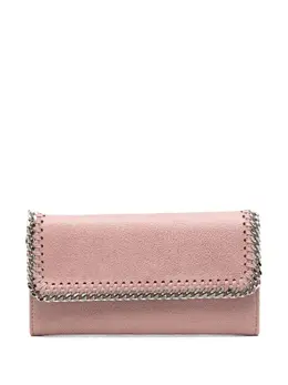 Stella McCartney: Розовый кошелёк  Falabella