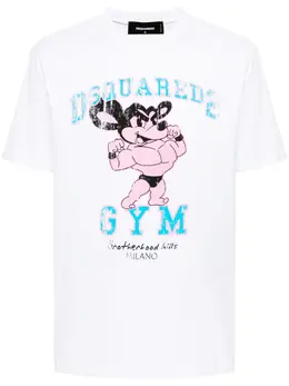 Dsquared2: Футболка с принтом 