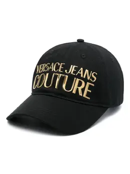 Versace Jeans Couture: Чёрная кепка 