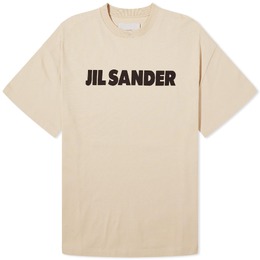 Jil Sander: Тёмная футболка 