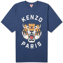 Kenzo: Футболка  Tiger оверсайз