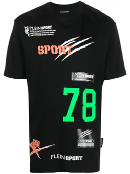 Plein Sport: Хлопковая футболка 