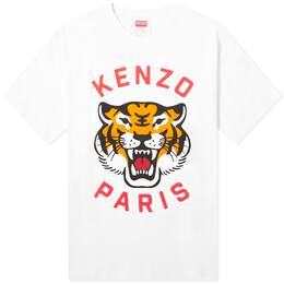 Kenzo: Футболка  Tiger оверсайз